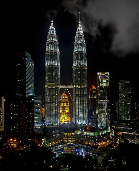 KL Petronas Towers von Traders Hotel aus